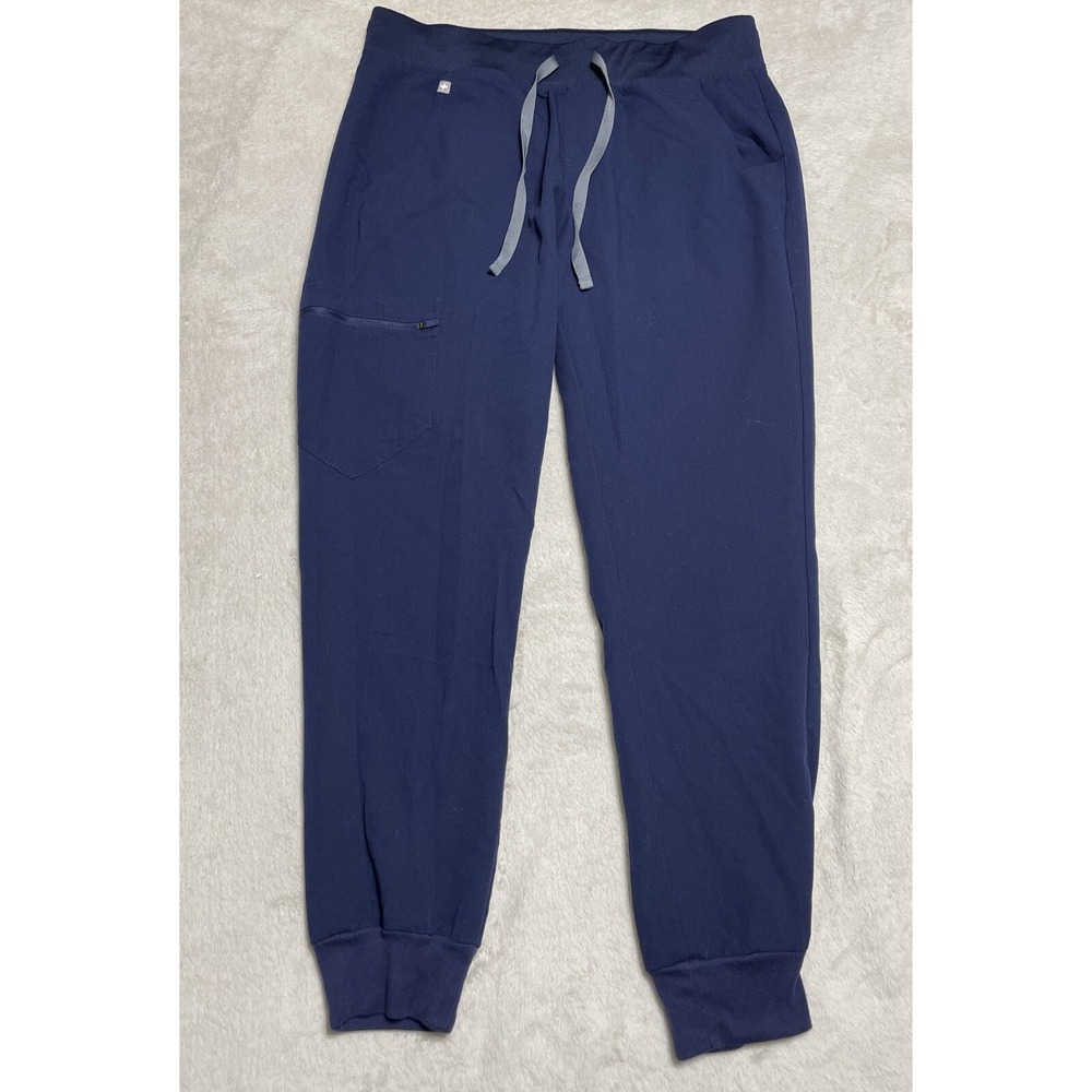 Figs Jogger Scrubs Size Mens Medium Zamora Blue Technical Collection